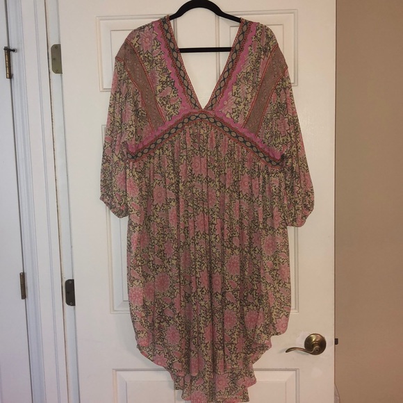 Free People Moon Child Maxi Top Size Large - Picture 3 of 5